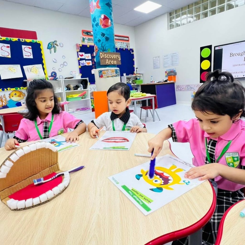 Brushing fun with our happy learners!