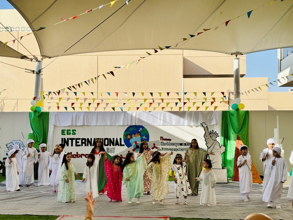 International Day Celebration at Excellence Global School – Al Dhannah City 🌍✨